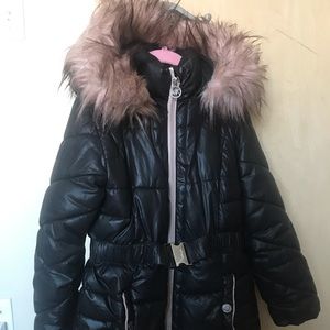 Michael Kors Kids Girl black jacket